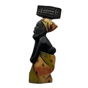 African Mother and Baby Carving Ethnic Wall Decor Decorative Motherland‎ Ghana